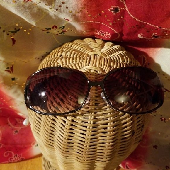 Wide Frame Sunglasses Brown Tortoise shell - Picture 3 of 6